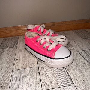 Converse Pink Shoes (Toddler size 4)